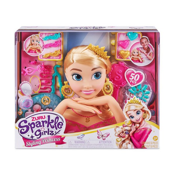 Продукт Sparkle Girlz - Модел за прически и маникюр Принцеса Deluxe  - 0 - BG Hlapeta